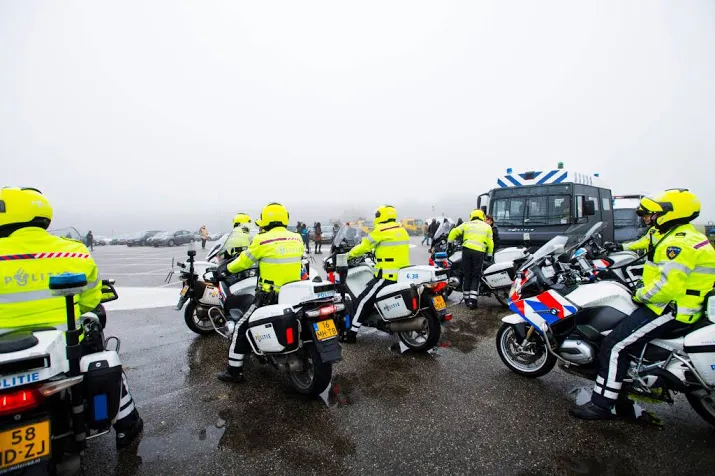 zaak a7 blokkade tijdens intocht sint gestart