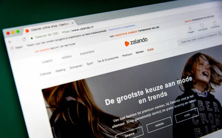 zalando breekt bestellingenrecord
