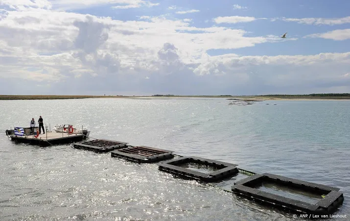 zeewierboerderij op noordzee overvaren