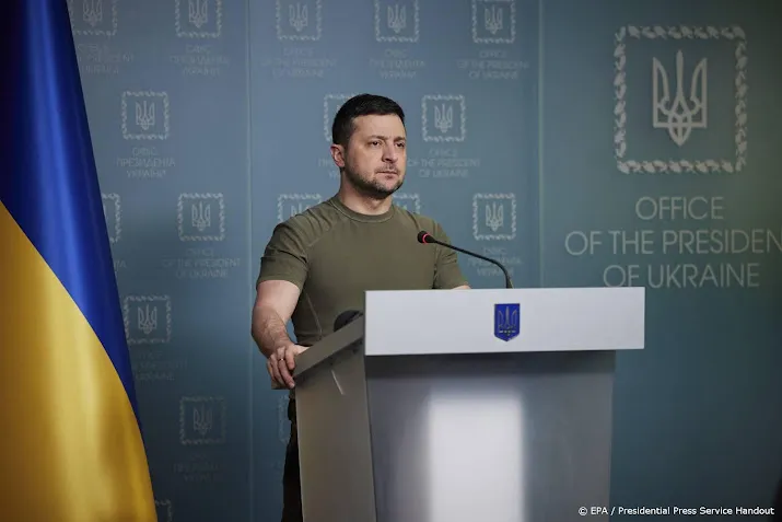 zelenski dankt nederland voor sanctiedruk op rusland