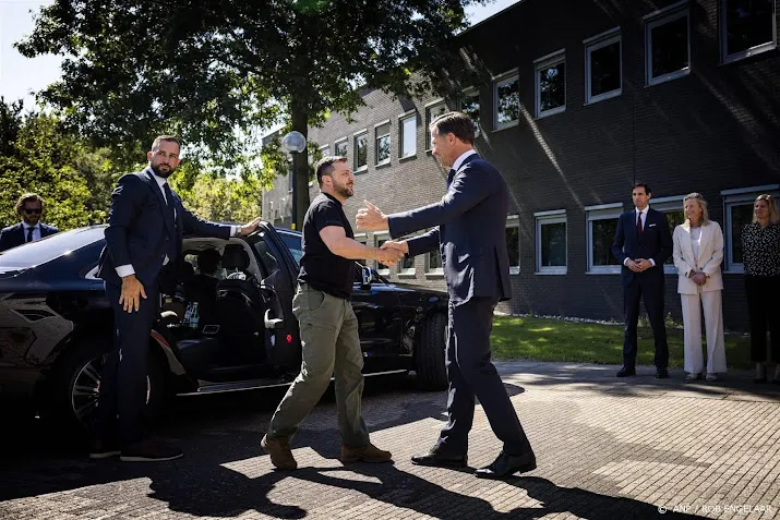 zelensky in nederland we komen vooral praten over f 16s