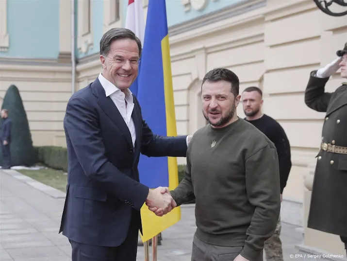 zelensky overlegt in den haag met premier rutte en geeft speech
