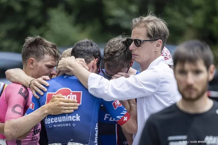 zesde etappe van ronde van zwitserland geneutraliseerd