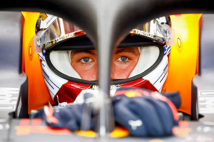 zesde tijd verstappen in derde vrije training