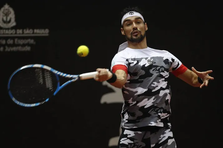 zesde toernooizege tennisser fognini