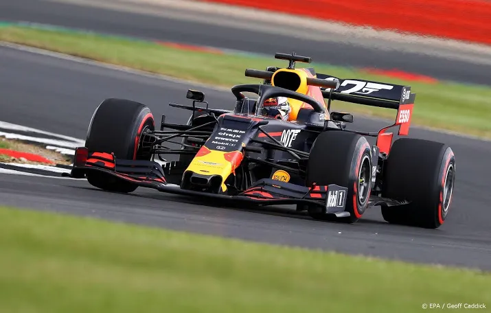 zevende tijd verstappen in tweede training