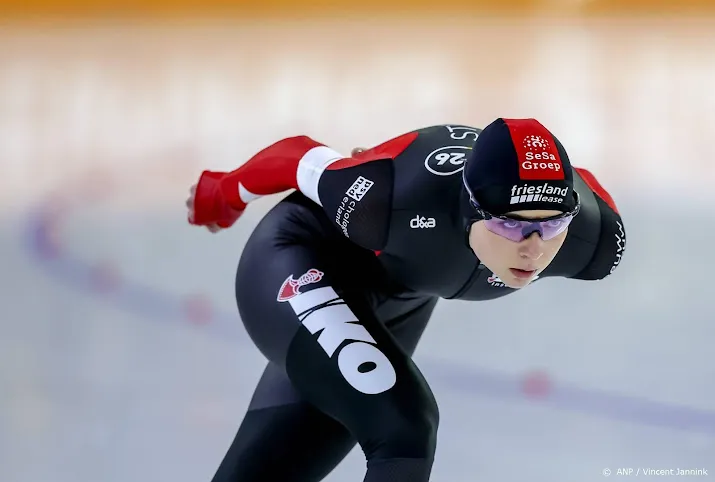 zieke schaatsster beune meldt zich af voor ek allround