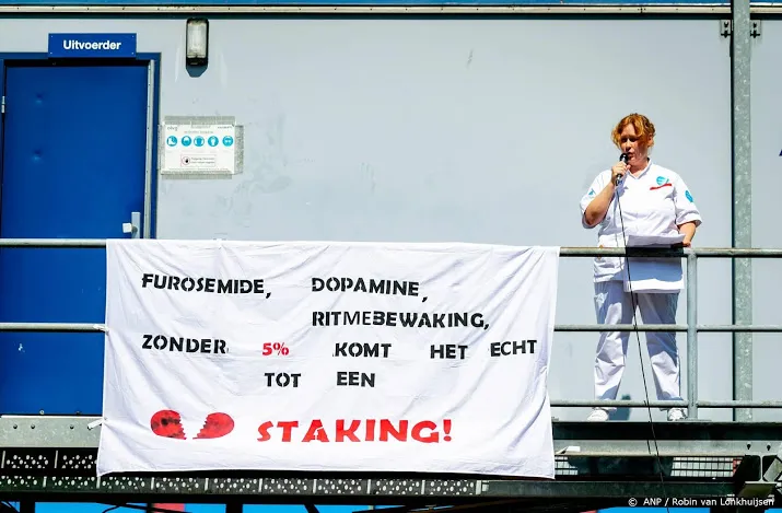 ziekenhuisacties voor betere cao gaan door
