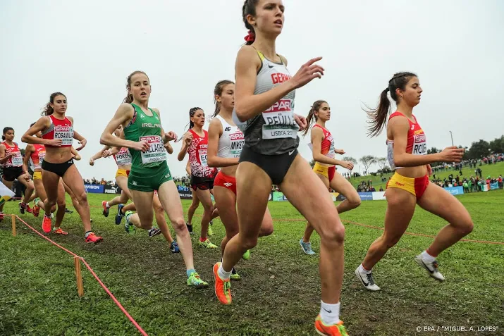 zilver belofte lau bij ek veldlopen
