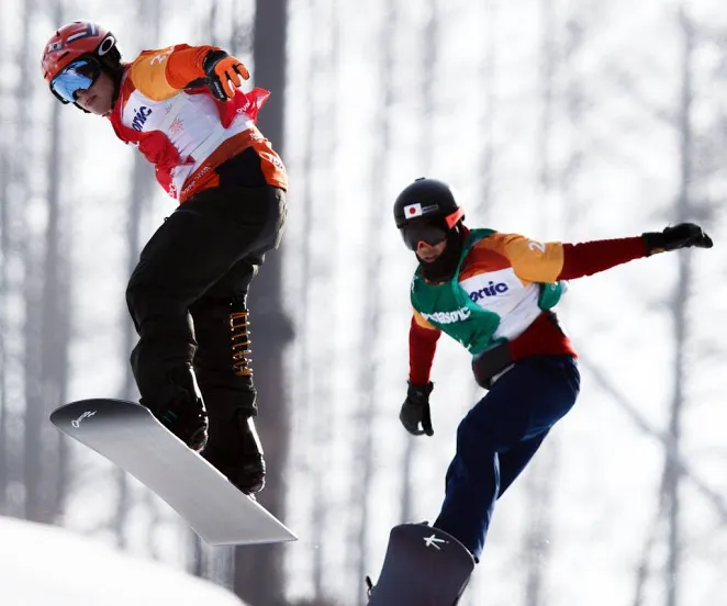 zilver snowboarder vos op paralympics