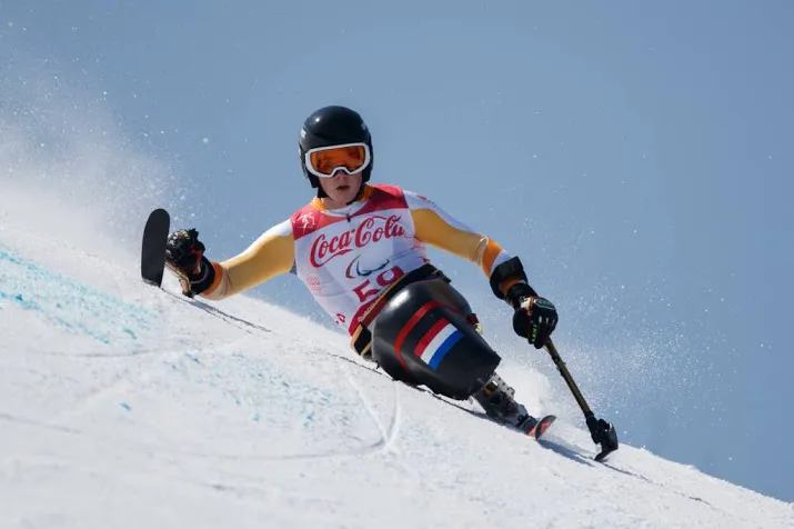 zitskier kampschreur pakt paralympisch goud