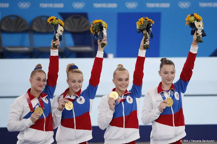 zonder biles moet turnteam vs goud aan rusland laten