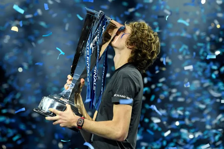 zverev bedankt djokovic voor de zege