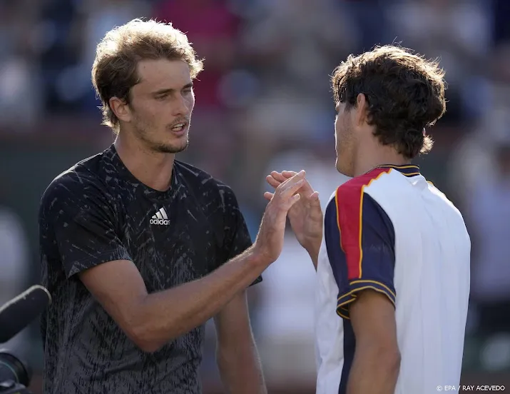 zverev laat tegen fritz twee matchpoints onbenut in indian wells