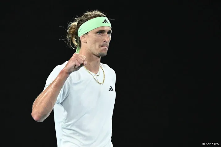 zverev soepel door naar laatste zestien australian open