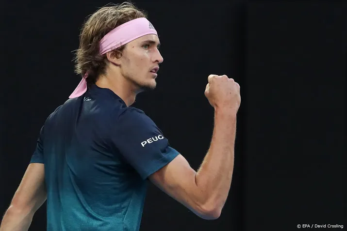 zverev soepel naar laatste zestien melbourne