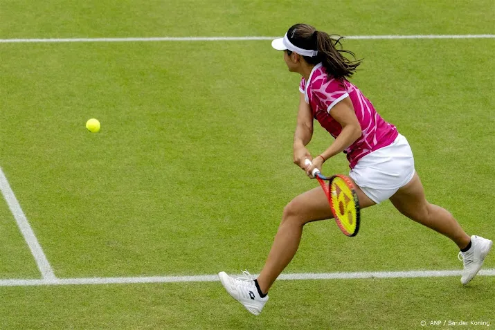 zvonareva gunt tennisster hartono slechts drie games