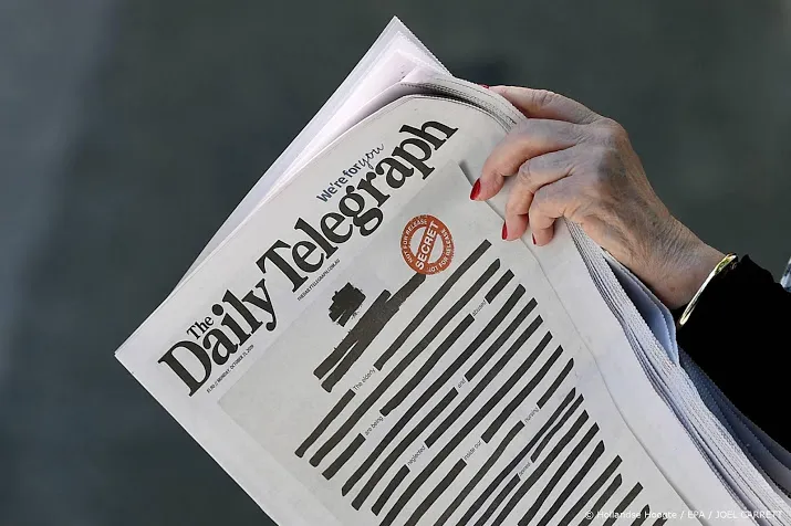 zwarte paginas tegen mediaregels australie