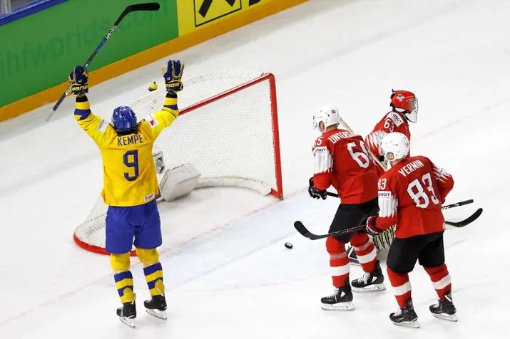 zweedse ijshockeyers prolongeren wereldtitel