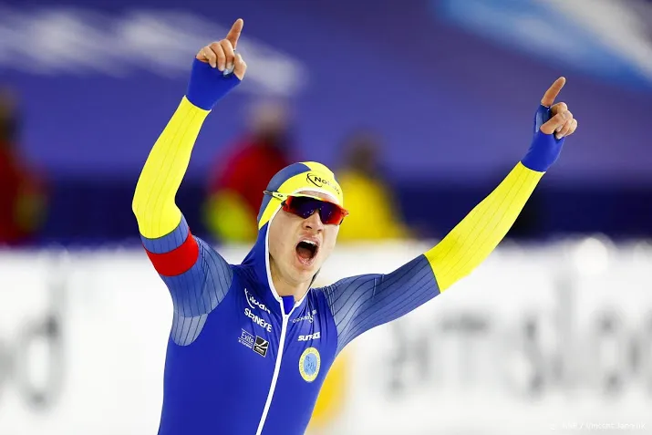 zweedse stayer van der poel rijdt wereldrecord op 10 000 meter