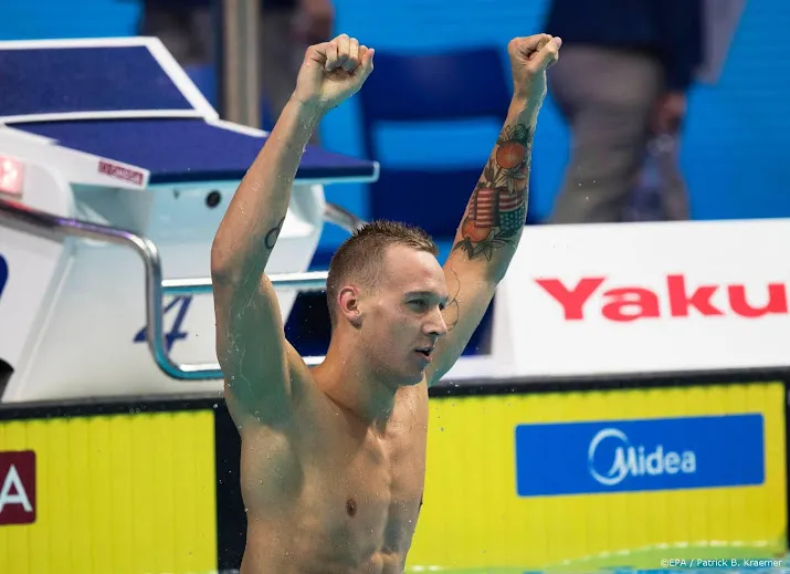 zwemmer dressel pakt alsnog goud op 100 vrij