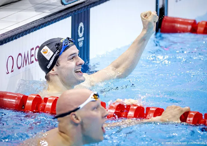 zwemmer kamminga pakt ook olympisch zilver op 200 school