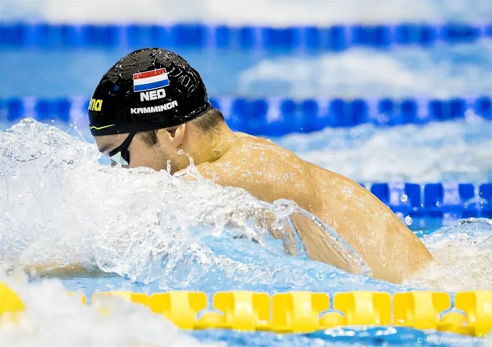 zwemmer kamminga realistisch na missen finale 200 meter school