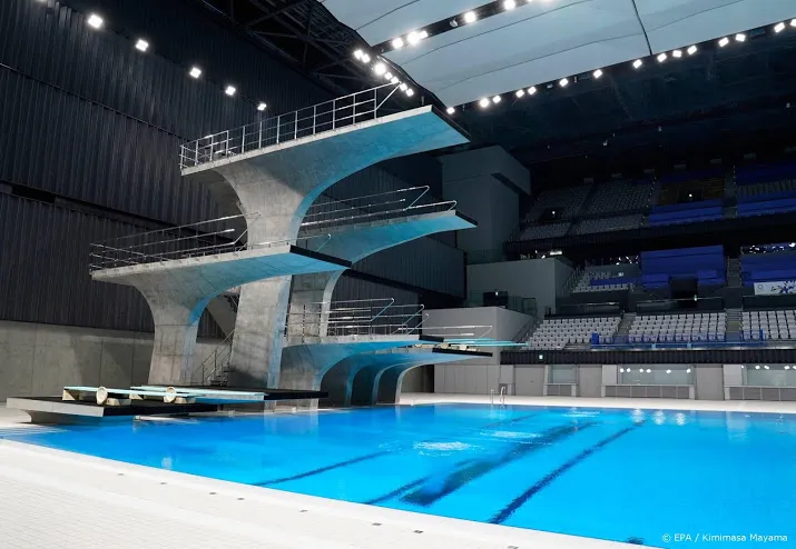 zwemstadion voor spelen tokio eindelijk geopend