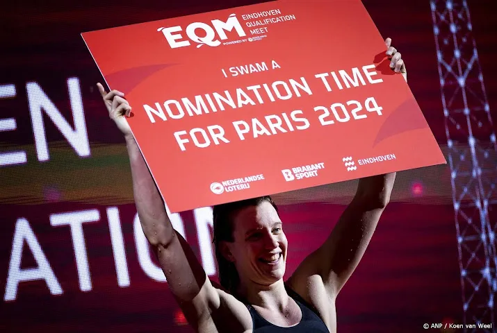 zwemster van roon pakt tweede olympisch startbewijs op 50 vrij
