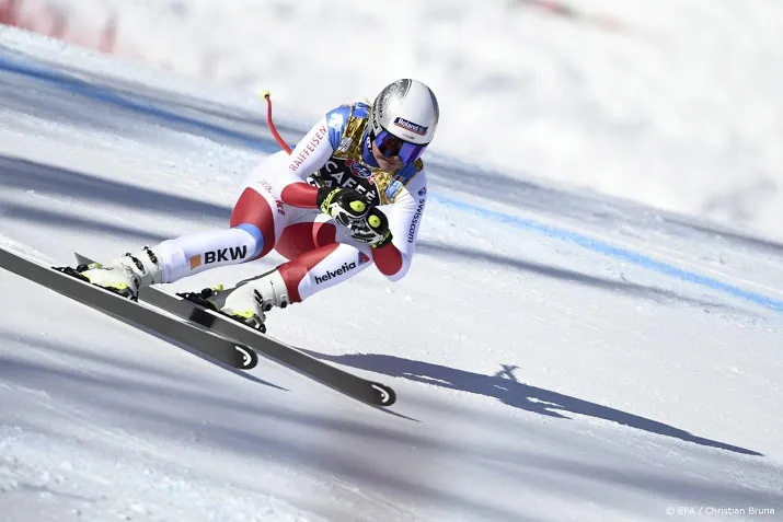zwitserse skiester suter wereldkampioene op de afdaling