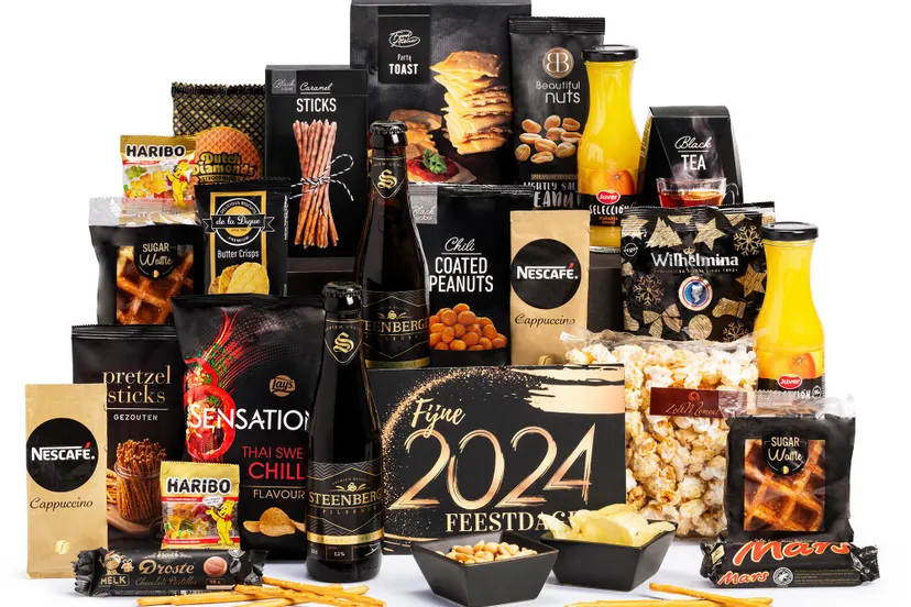 kerstpakket zwart