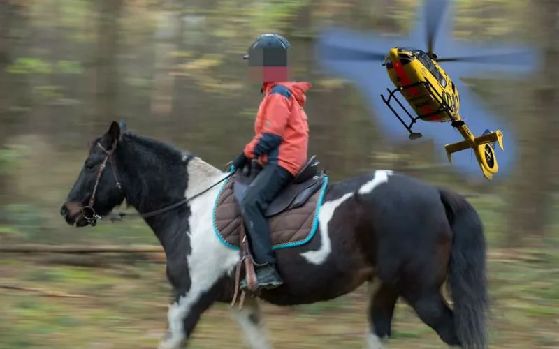 967041070 osnabrueck neuenkirchen unfall reitunfall pony maedchen sturz verletzt krankenhaus hubschrauber 17XBsJcyyda7