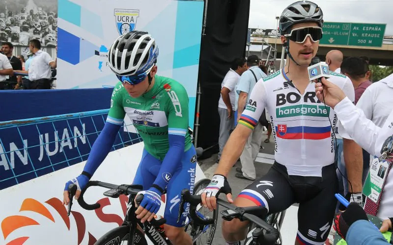 Sagan en Evenepoel