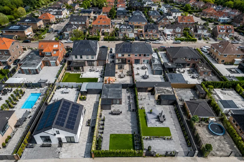 dorpen, verharding, beton