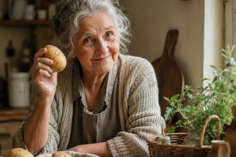oma aardappel
