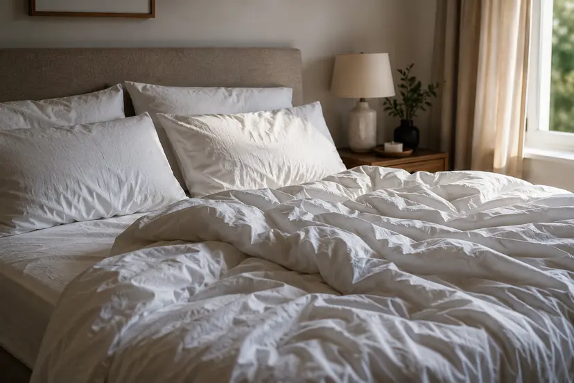 bed, lakens