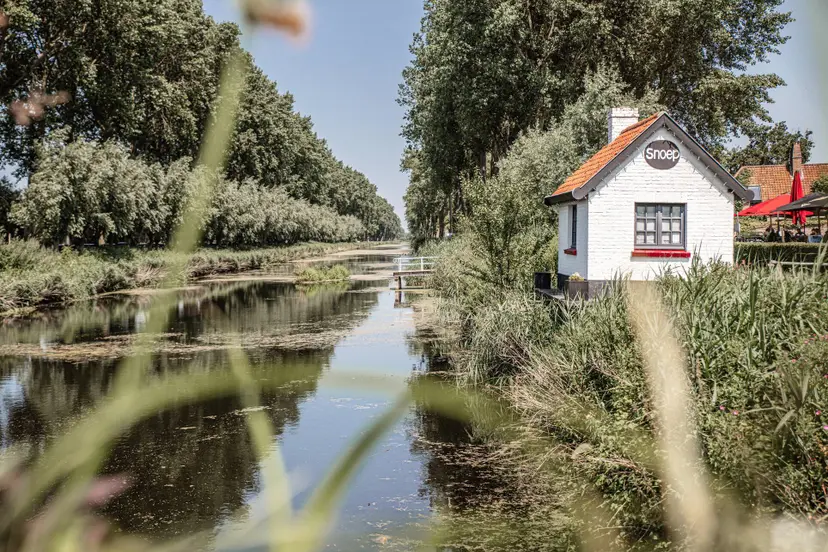 Lage resolutie-Verdwenen Zwinhavens fietsroute Damme