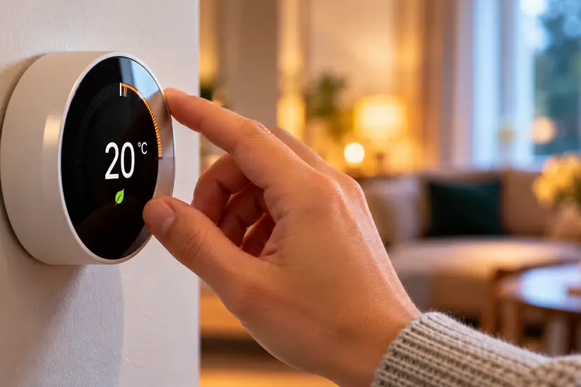 Adjusting the Cozy Smart Thermostat