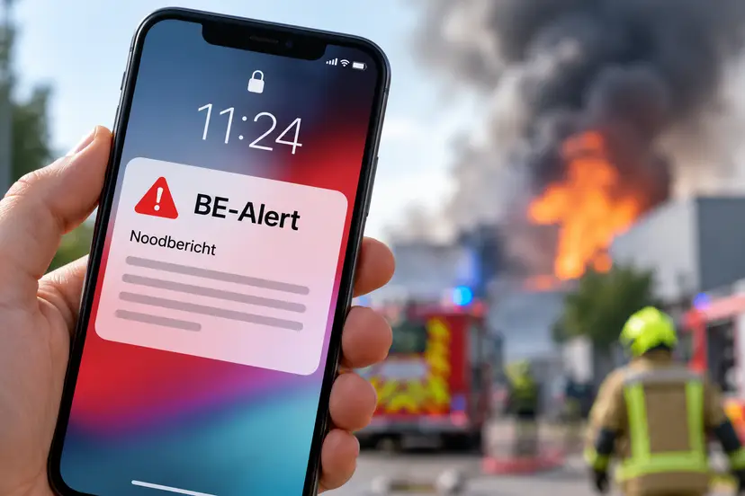 Emergency Alert Amid Fire Response