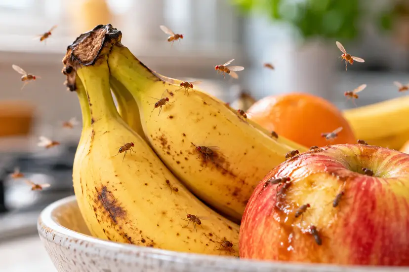Fruit Fly Feast on Ripe Fruit