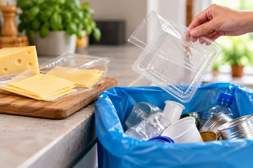 Recycling Plastic Cheese Packaging