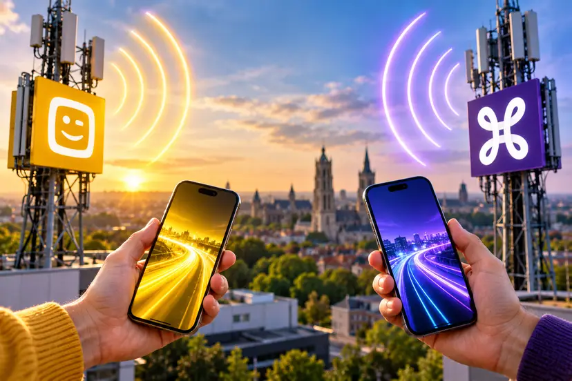 Telenet vs Proximus Connectivity Sunset
