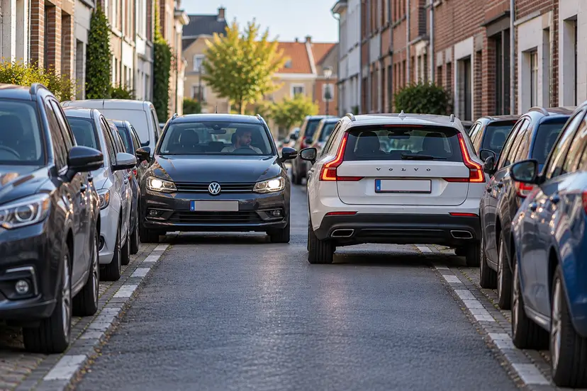Tight Squeeze on a Narrow Street
