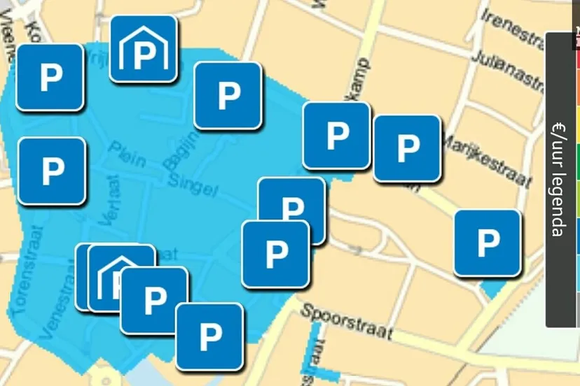 standaard nijkerk van alles nijkerk belparkeren