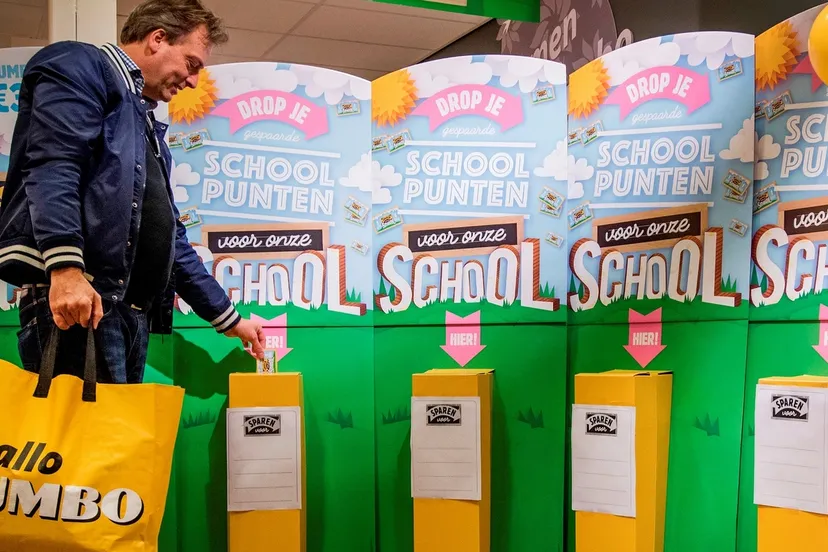 2016 01 14 klant jumbo doneert schoolpunt