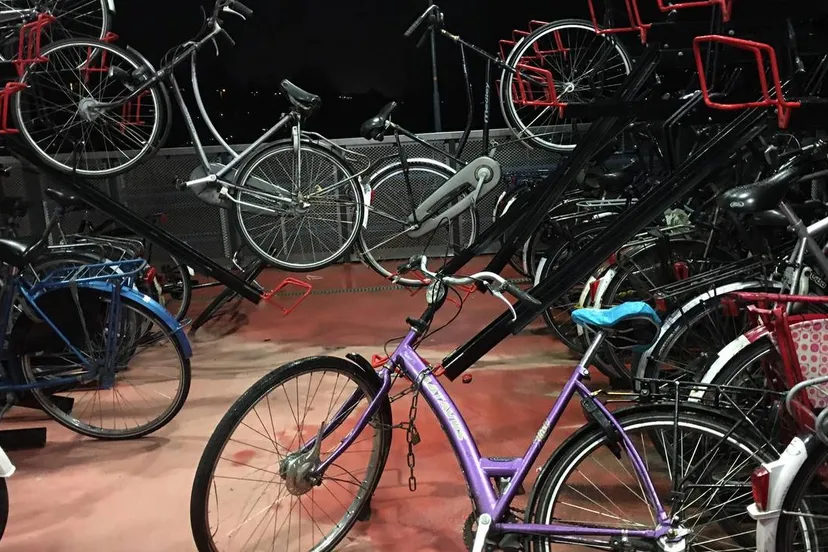 2016 04 06 fietsen station hoevelaken