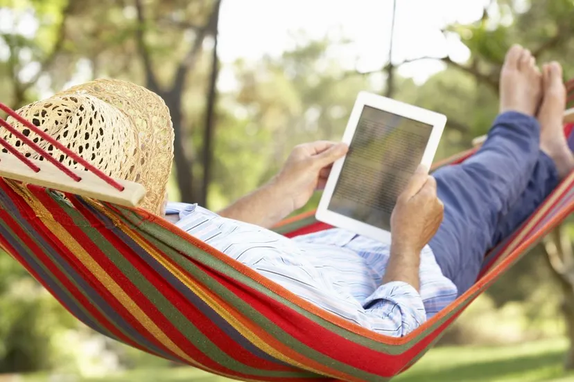 2016 08 18 bibliotheek e books hangmat