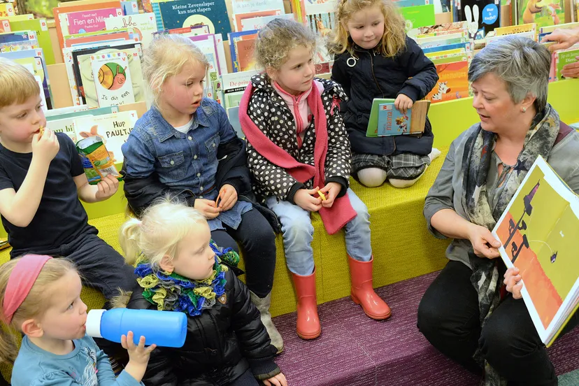 2017 07 10 voorlezen in de bieb