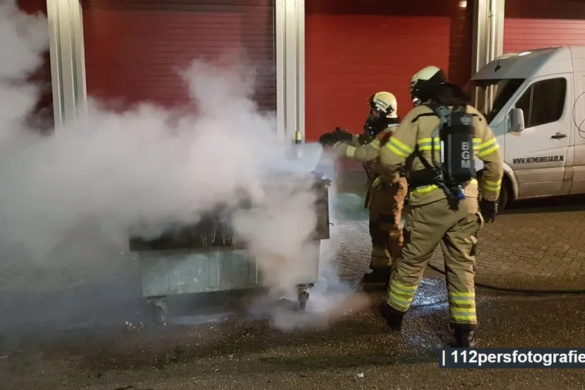 2017 12 28 nijverheidsstraat ongeval brand 1