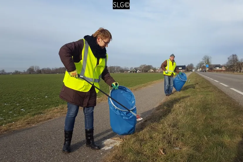 2018 02 08 zwerfafvalbrigade in actie klein